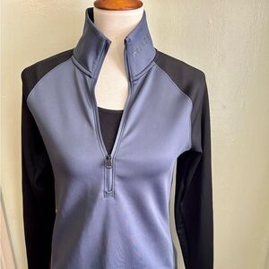 Under Armour Athletic Half Zip Pullover Jacket With Thumb Holes